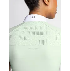 Koszulka Konkursowa z Krótki Rękawem Air (Sage Green) Maximilian Equestrian