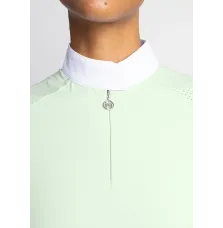 Koszulka Konkursowa z Krótki Rękawem Air (Sage Green) Maximilian Equestrian