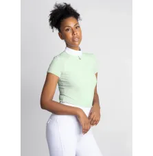 Koszulka Konkursowa z Krótki Rękawem Air (Sage Green) Maximilian Equestrian