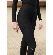 Legginsy Jeździeckie Outline (Black) Maximilian Equestrian