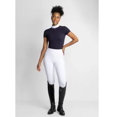 Koszula Konkursowa z Krótkim Rękawem Air (Navy) Maximilian Equestrian