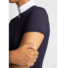 Koszula Konkursowa z Krótkim Rękawem Air (Navy) Maximilian Equestrian