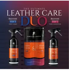 Zestaw Do Pielęgnacji Sprzętu Belvoir "Duo" Step1+Step2 Carr&Day&Martin