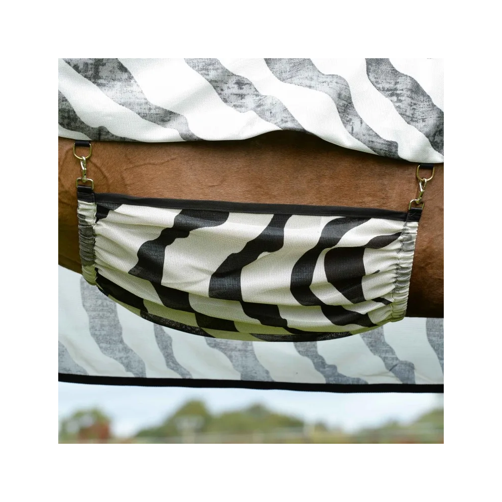 Derka Przeciwowadowa z Ochroną na Szyję Buzz-Off Zebra Bucas