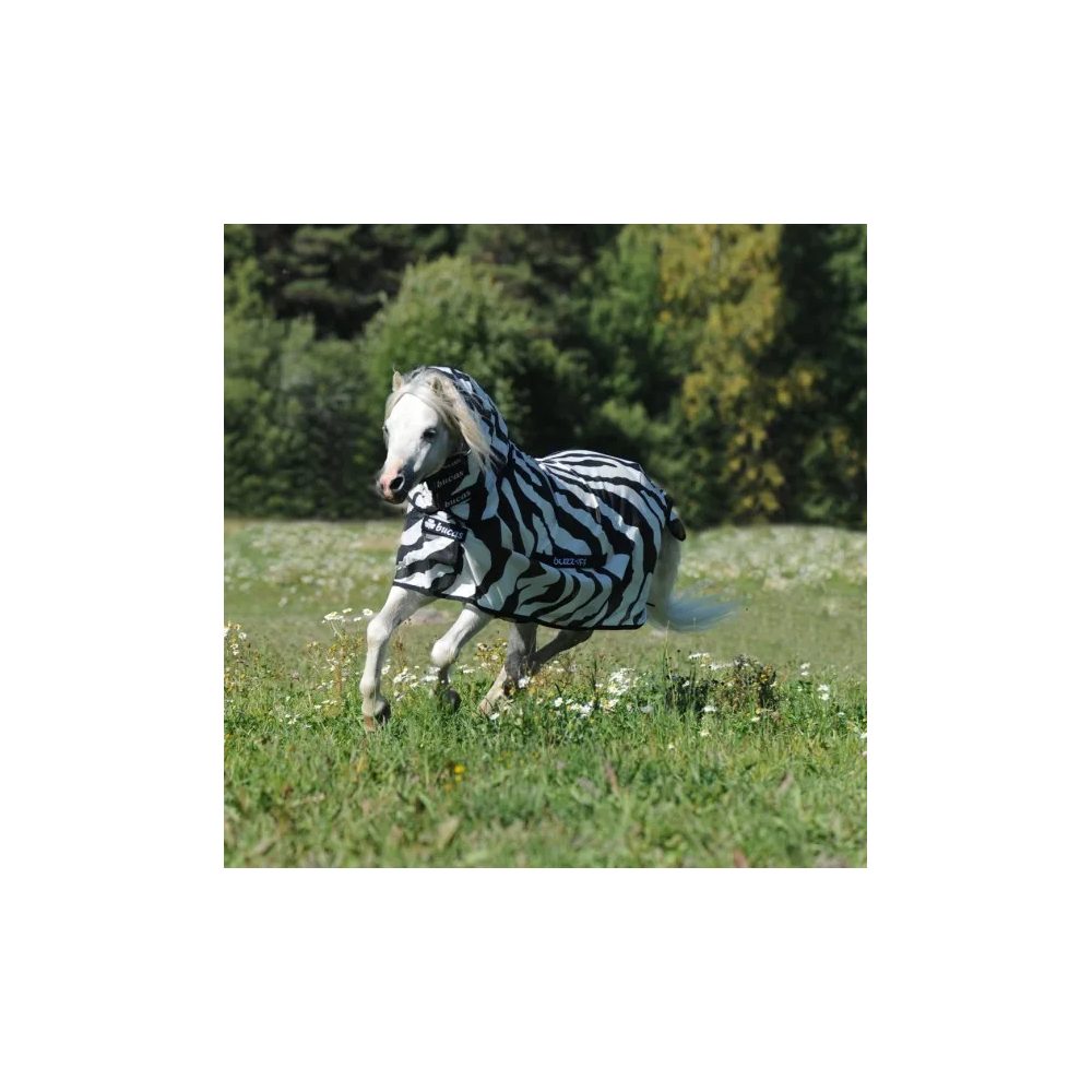 Derka Przeciwowadowa z Ochroną na Szyję Buzz-Off Zebra Bucas