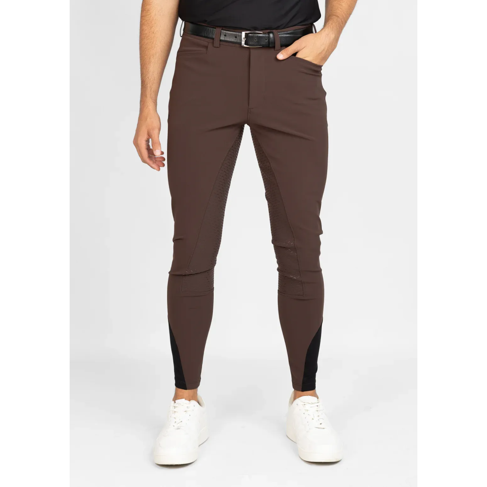 Bryczesy Męskie Performance (Chocolate) Maximilian Equestrian