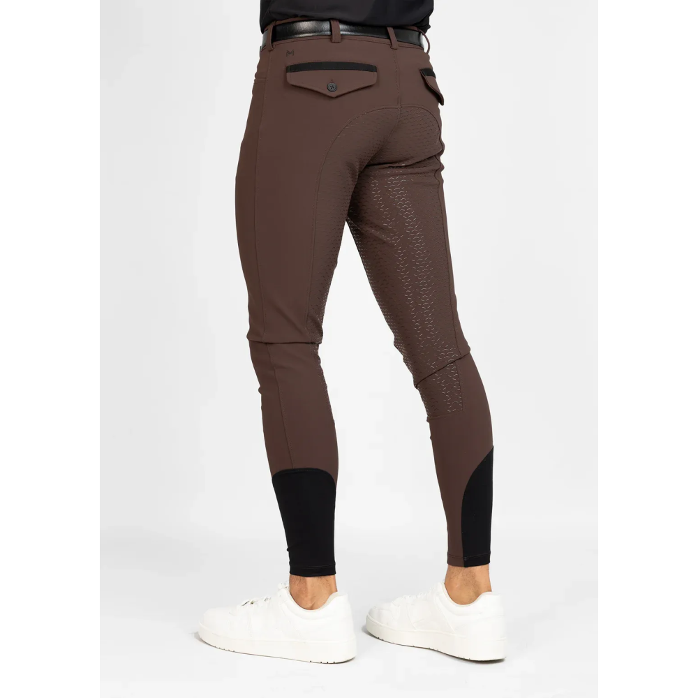 Bryczesy Męskie Performance (Chocolate) Maximilian Equestrian