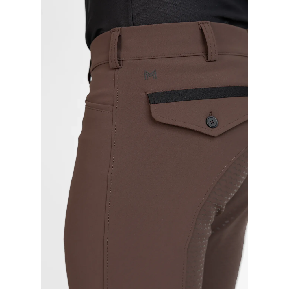 Bryczesy Męskie Performance (Chocolate) Maximilian Equestrian