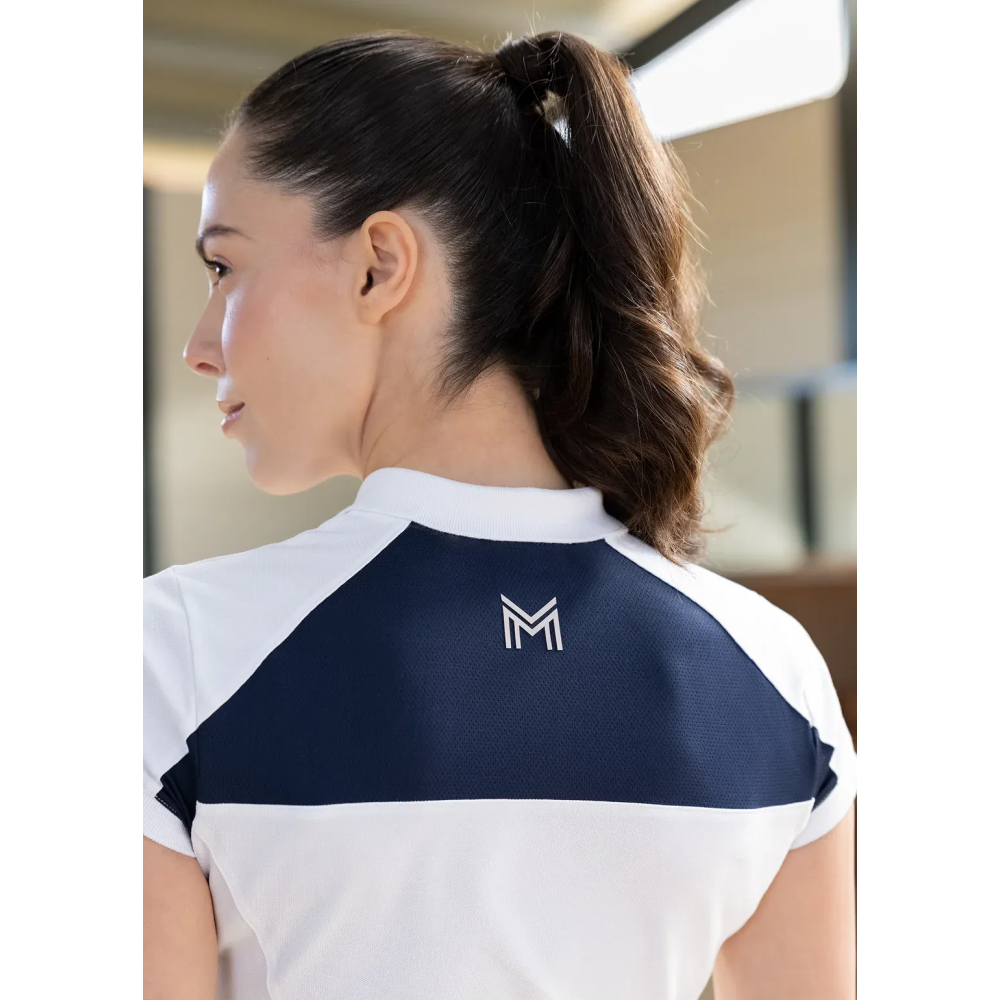 Koszulka Polo Aveen (White) Maximilian Equestrian