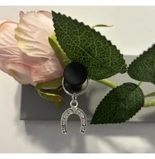 Metalowy Breloczek z Podkową HiHorse