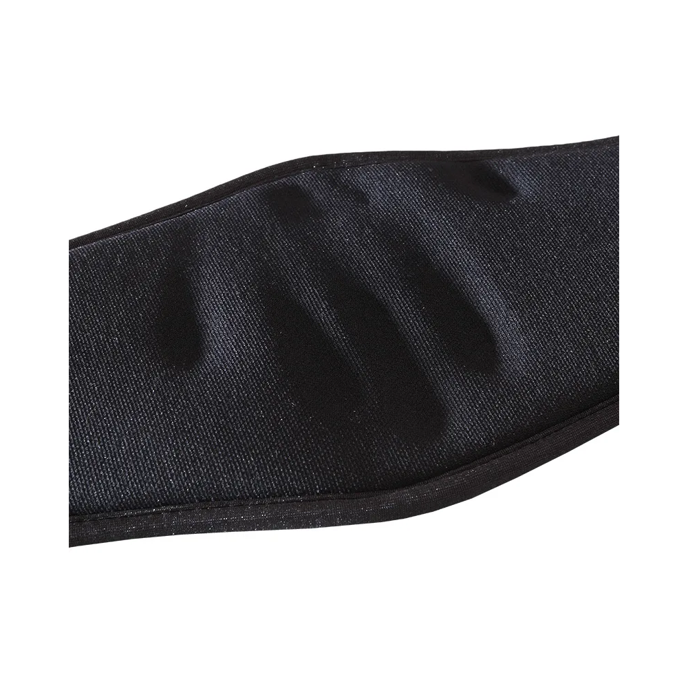 Popręg Memory "Classic" Czarny z Elastycznymi Gumami Kavalkade