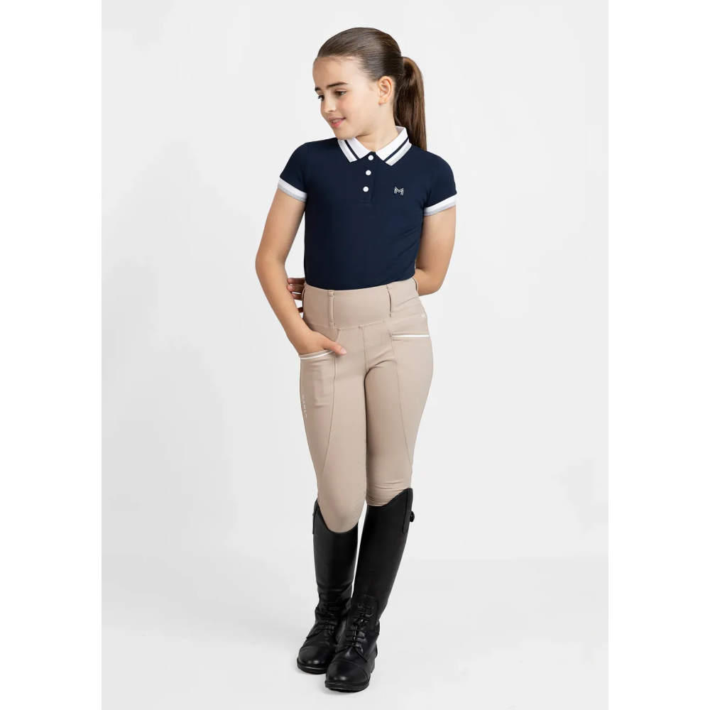 Młodzieżowa Koszulka Glint Polo (Navy) Maximilian Equestrian