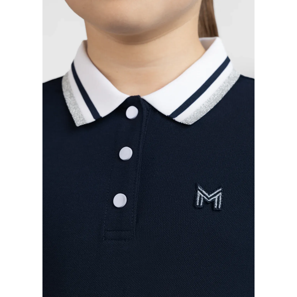 Młodzieżowa Koszulka Glint Polo (Navy) Maximilian Equestrian