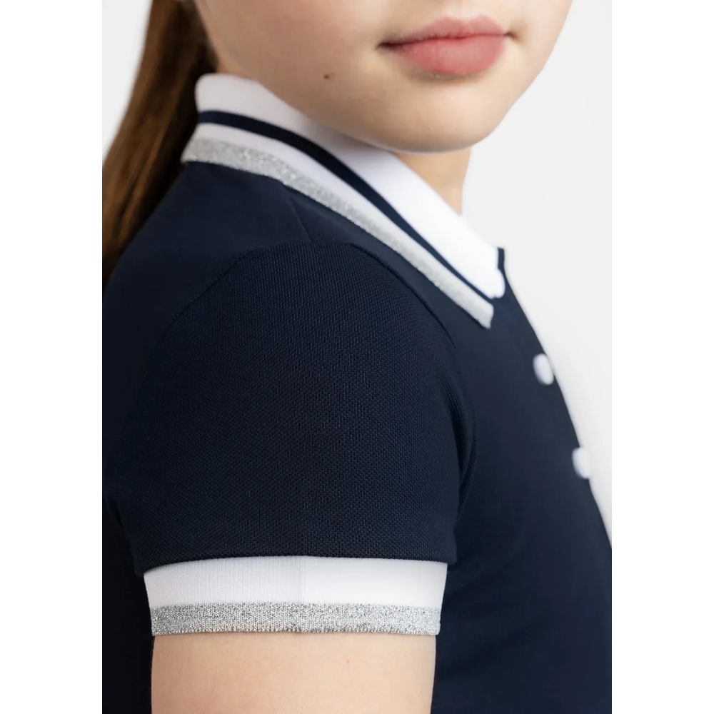 Młodzieżowa Koszulka Glint Polo (Navy) Maximilian Equestrian