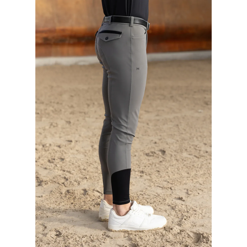 Bryczesy Męskie Performance (Grey) Maximilian Equestrian