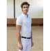 Koszula Konkursowa Męska z Krótkim Rękawem Active (White) Maximilian Equestrian