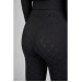 Legginsy Jeździeckie Seamless Dynamic Black Eskadron