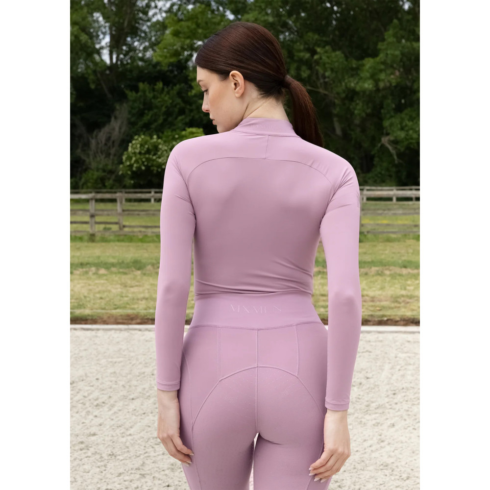 Bluzka z Długim Rękawem Sunblocker (Mauve) Maximilian Equestrian