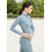 Bluzka z Długim Rękawem Sunblocker (Aqua) Maximilian Equestrian