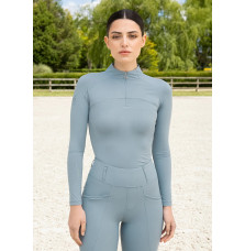 Bluzka z Długim Rękawem Sunblocker (Aqua) Maximilian Equestrian