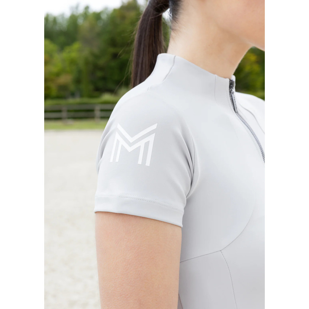 Bluzka z Krótkim Rękawem (Glacier) Maximilian Equestrian