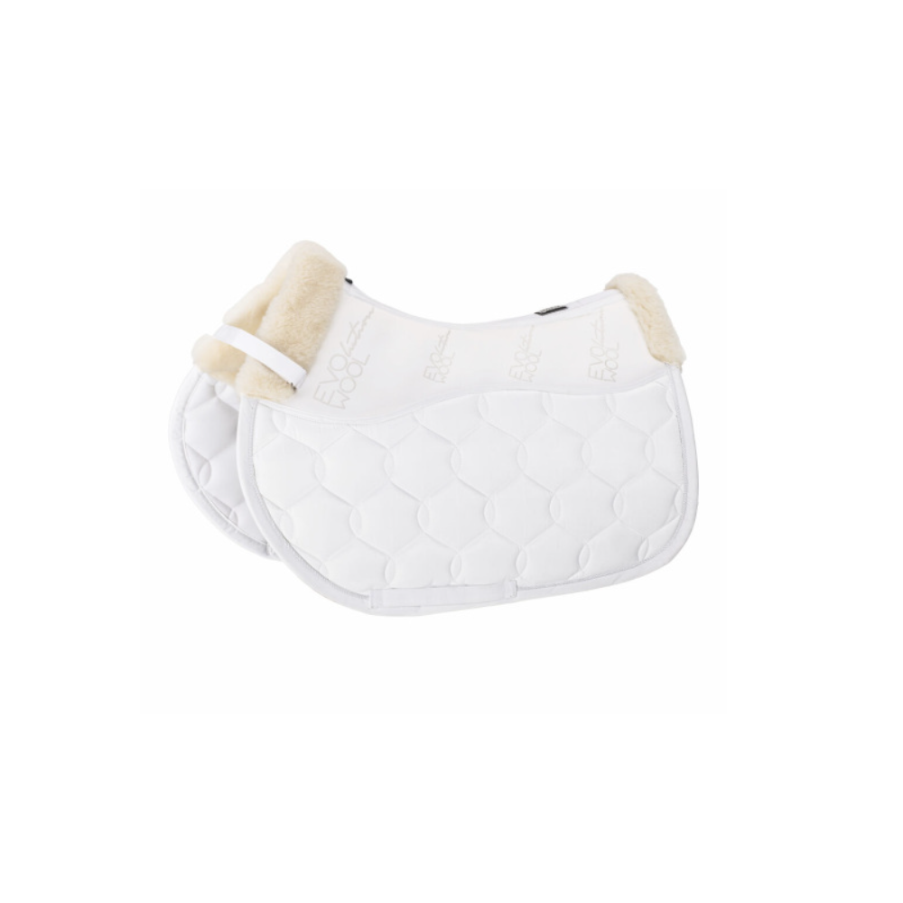 Czaprak Glossy Evo-Wool Basics White Eskadron