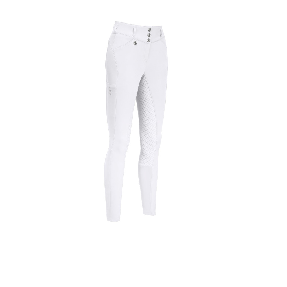 Bryczesy Damskie Fullgrip Highwaist White Pikeur
