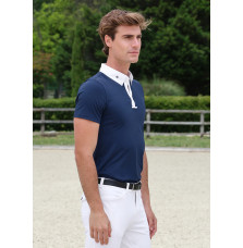 Koszula Konkursowa Męska z Krótkim Rękawem Arctive Competition (Navy) Maximilian Equestrian