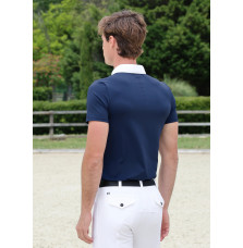 Koszula Konkursowa Męska z Krótkim Rękawem Arctive Competition (Navy) Maximilian Equestrian