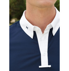 Koszula Konkursowa Męska z Krótkim Rękawem Arctive Competition (Navy) Maximilian Equestrian