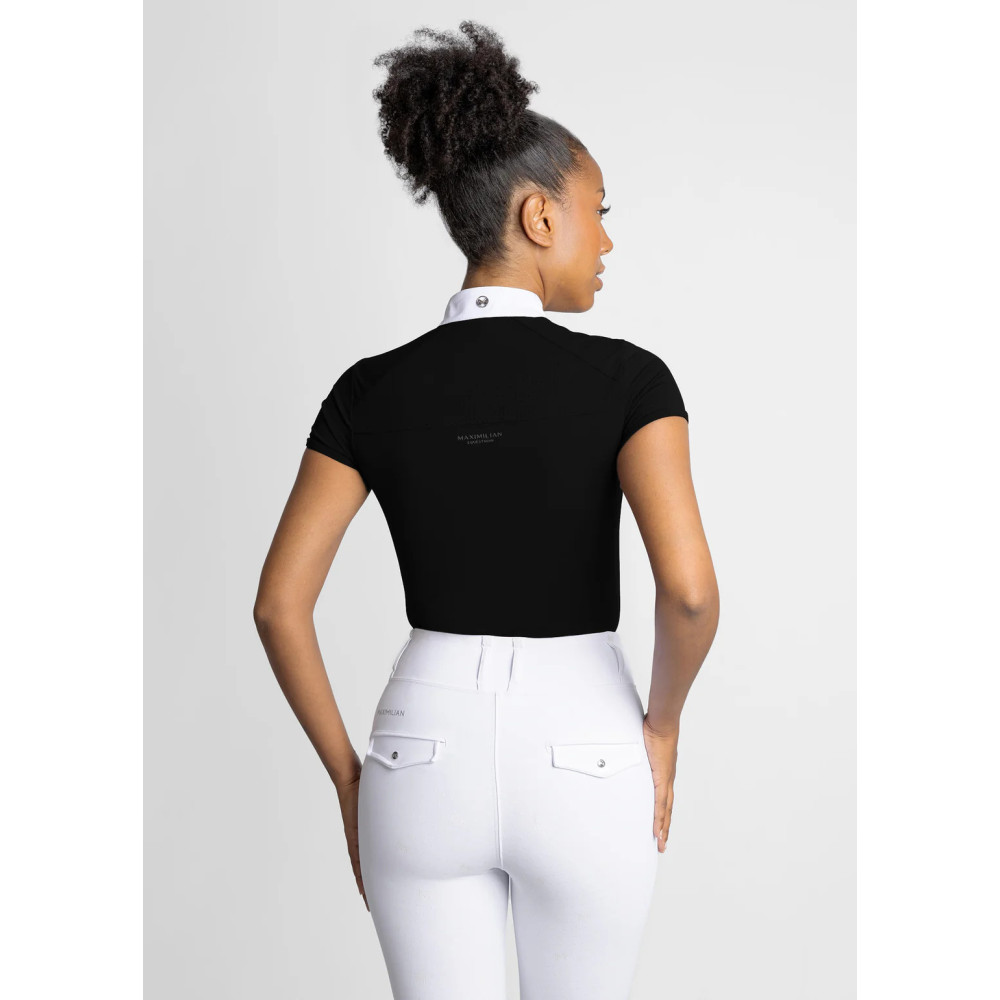 Koszula Konkursowa z Krótkim Rękawem Air (Black) Maximilian Equestrian