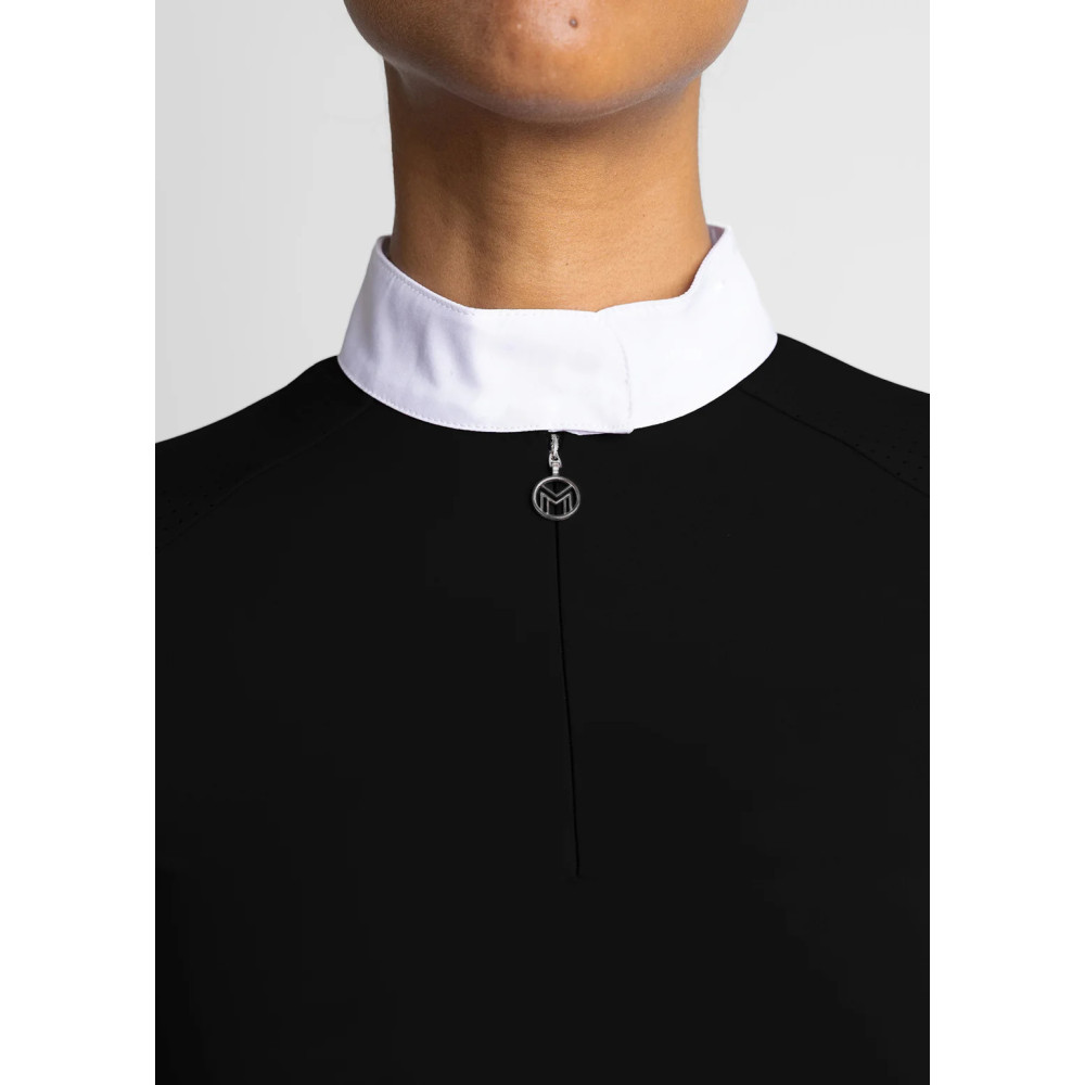 Koszula Konkursowa z Krótkim Rękawem Air (Black) Maximilian Equestrian