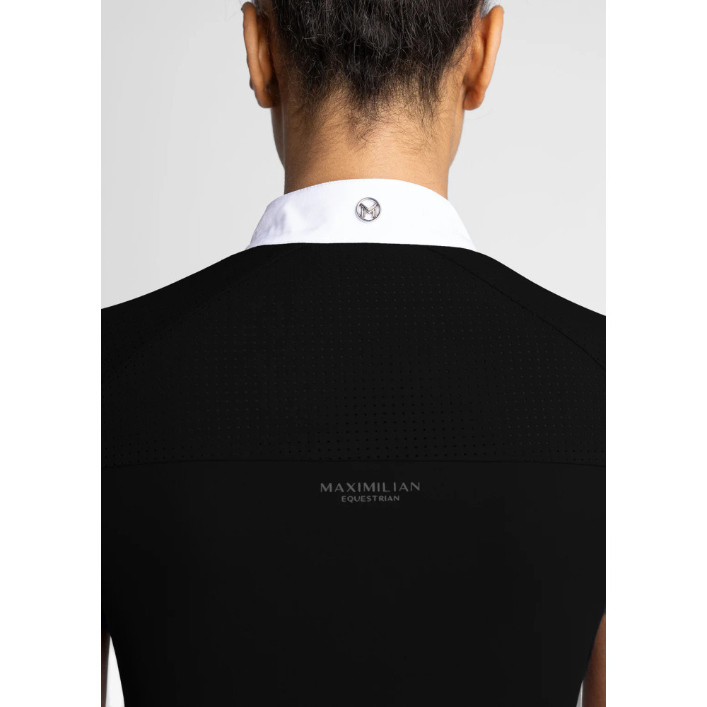 Koszula Konkursowa z Krótkim Rękawem Air (Black) Maximilian Equestrian