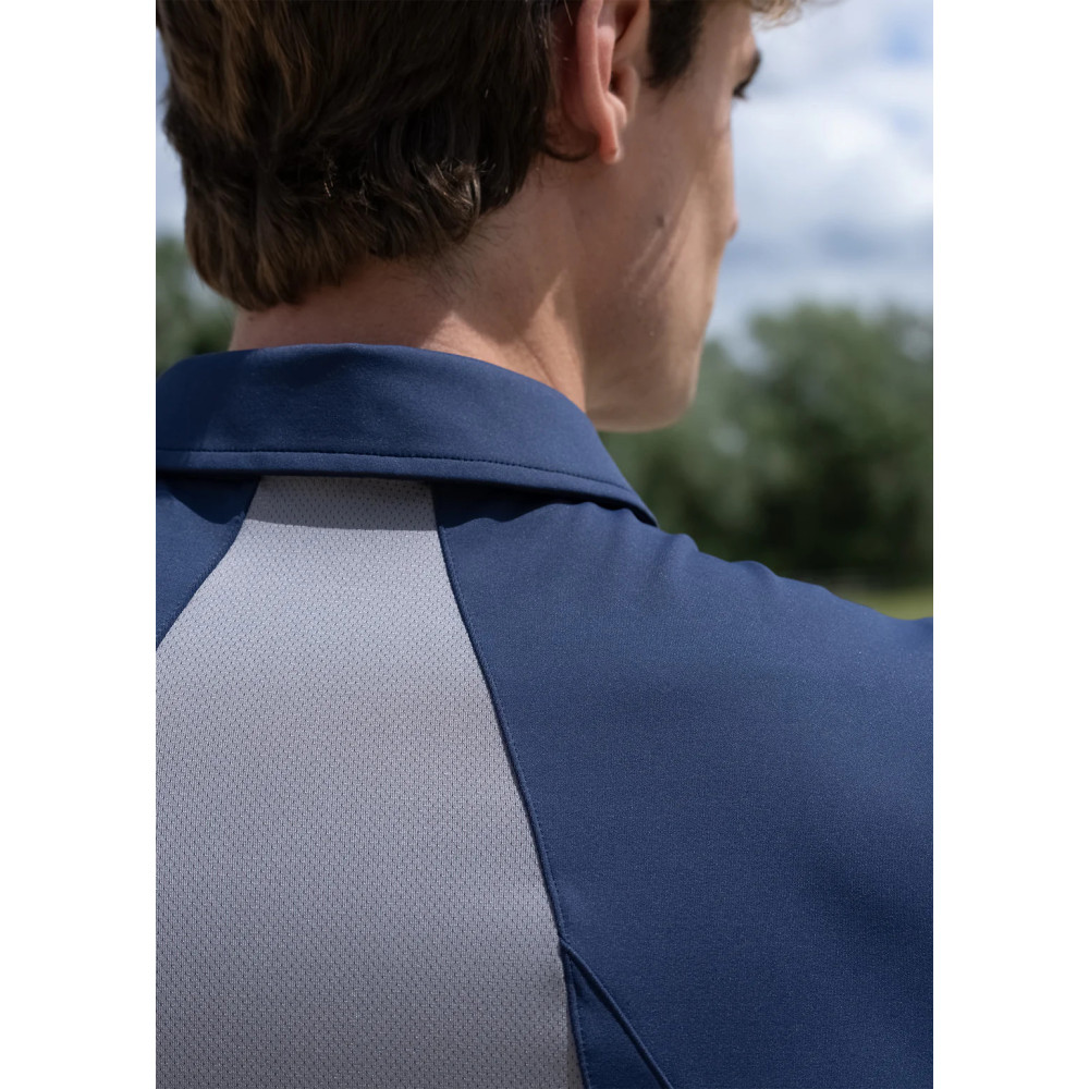 Koszulka Męska Polo Cross (Navy) Maximilian Equestrian