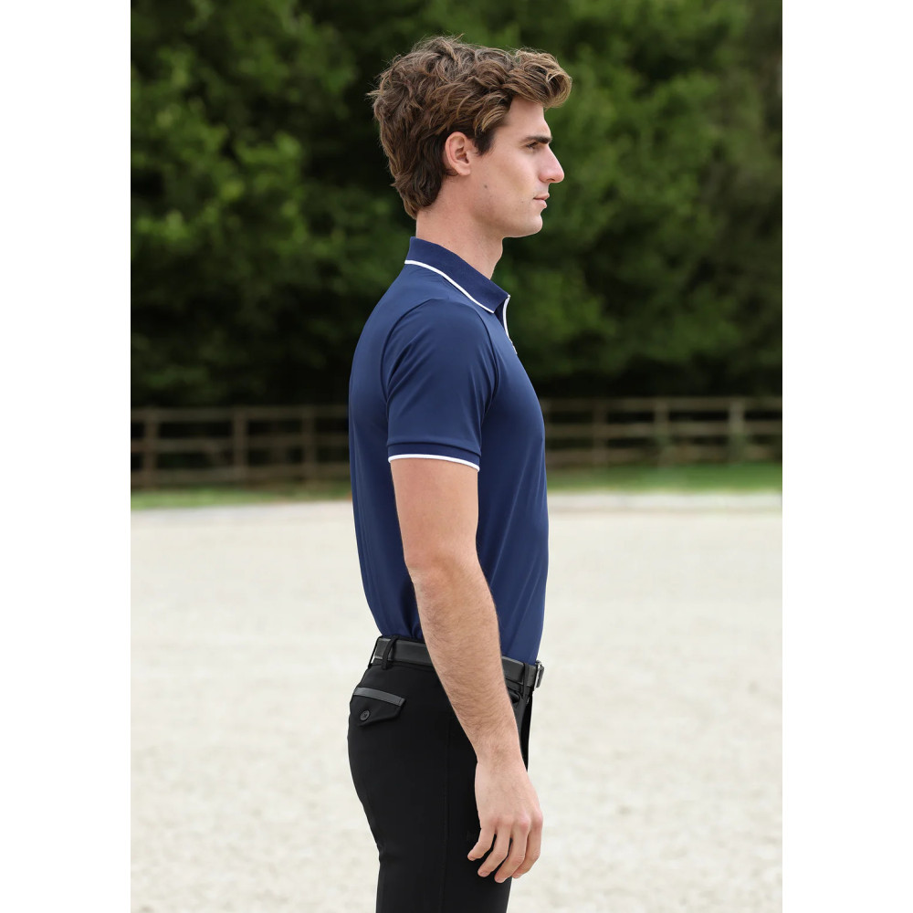 Koszulka Męska Core Polo (Navy) Maximilian Equestrian