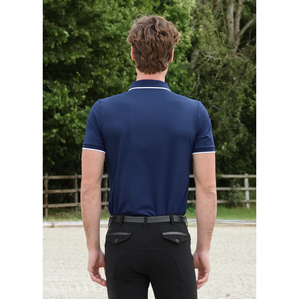 Koszulka Męska Core Polo (Navy) Maximilian Equestrian
