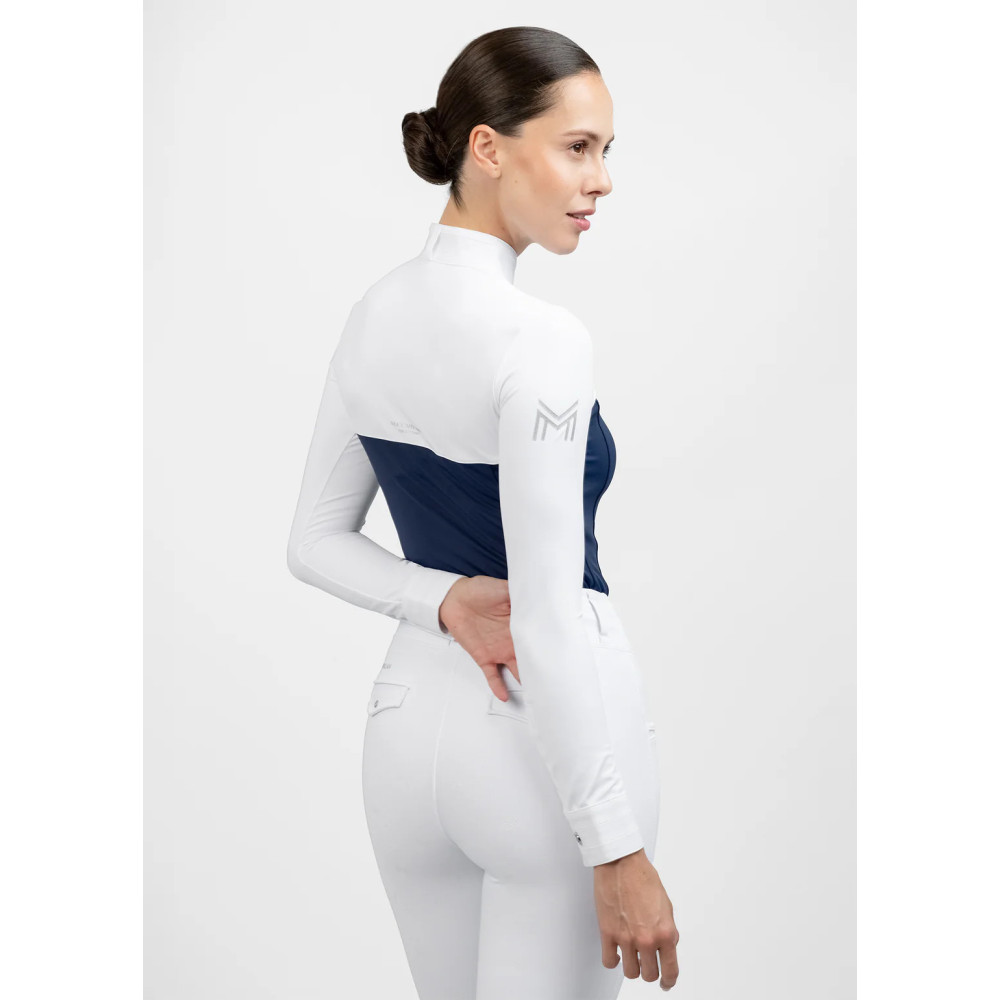 Koszula Konkursowa Era z Długim Rękawem (Navy) Maximilian Equestrian