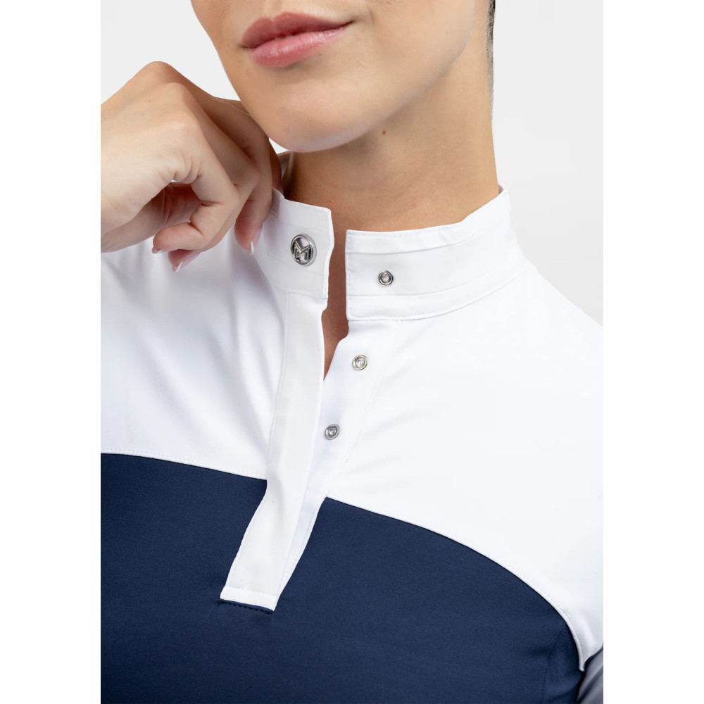 Koszula Konkursowa Era z Długim Rękawem (Navy) Maximilian Equestrian