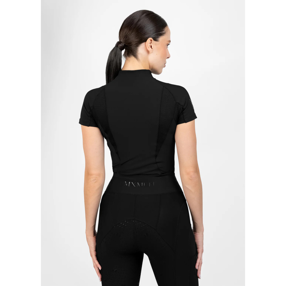 Bluzka z Krótkim Rękawem Frame (Black) Maximilian Equestrian