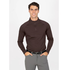 kopia Koszulka Męska z Długim Rękawem Code (Chocolate) Maximilian Equestrian
