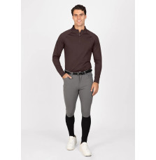 kopia Koszulka Męska z Długim Rękawem Code (Chocolate) Maximilian Equestrian