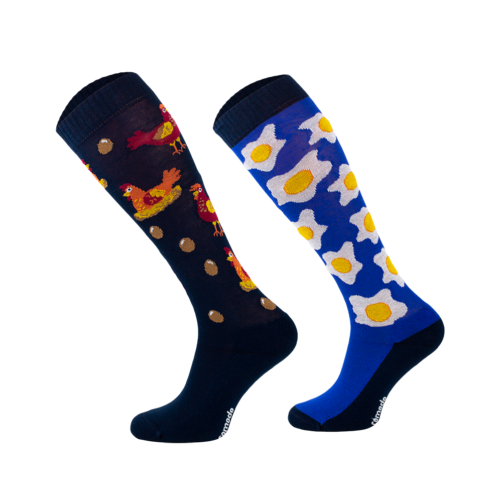 Podkolanówki Jeździeckie Jajko i Kura Comodo