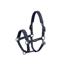 Kantar Double Pin Faux Leather Atlantic Blue Platinum 24 Eskadron