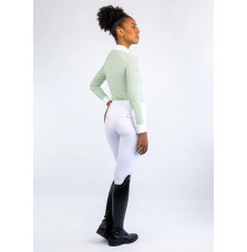 Koszula Konkursowa Z Długim Rękawem Air (Sage Green) Maximilian Equestrian