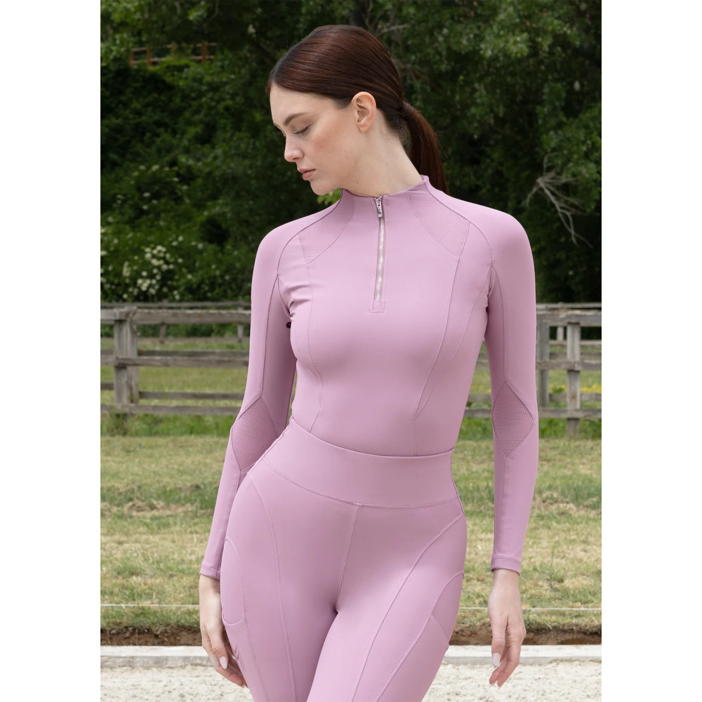 Bluzka Z Długim Rękawem Frame (Mauve) Maximilian Equestrian