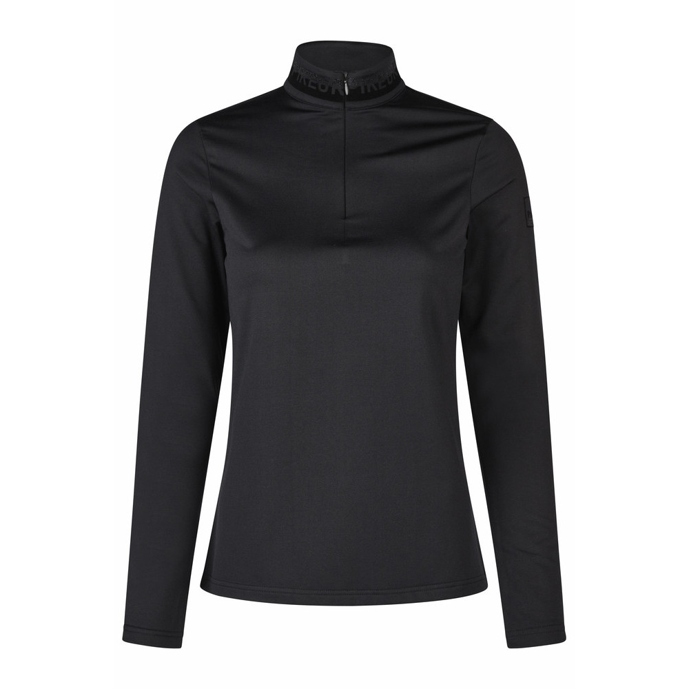 Zimowa Bluzka z Długim Rękawem Zip Selection Black 2024 Pikeur