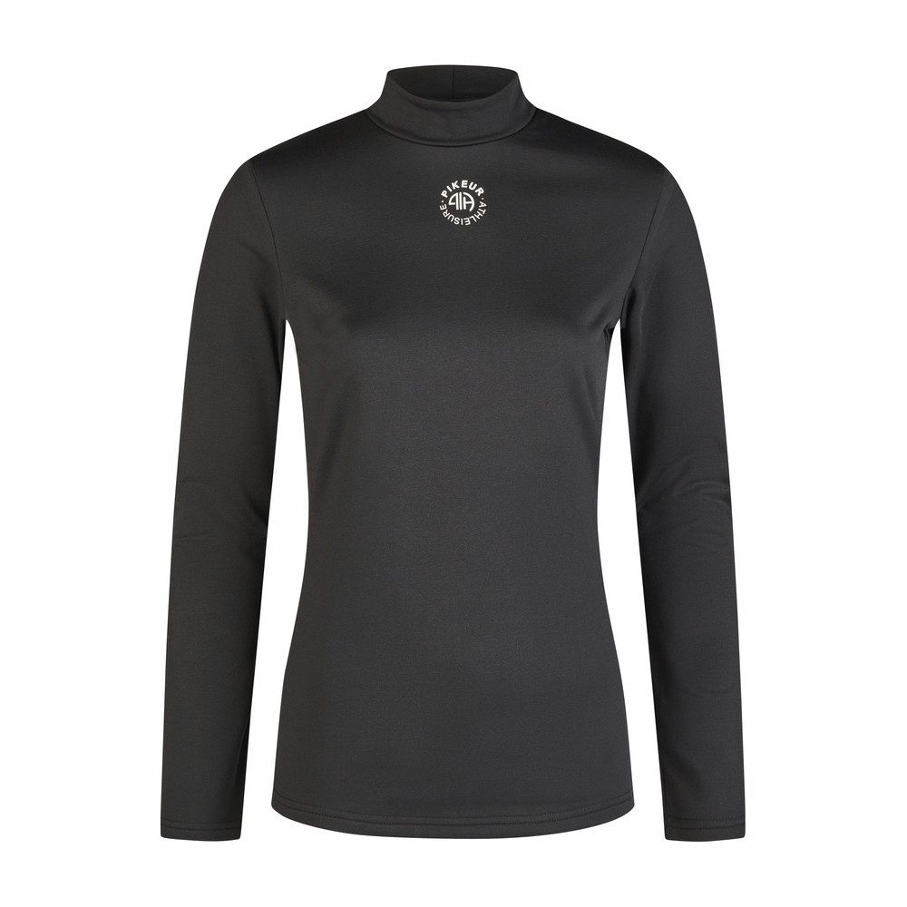 Zimowa Bluzka z Długim Rękawem Rollneck Athleisure Black 2024 Pikeur