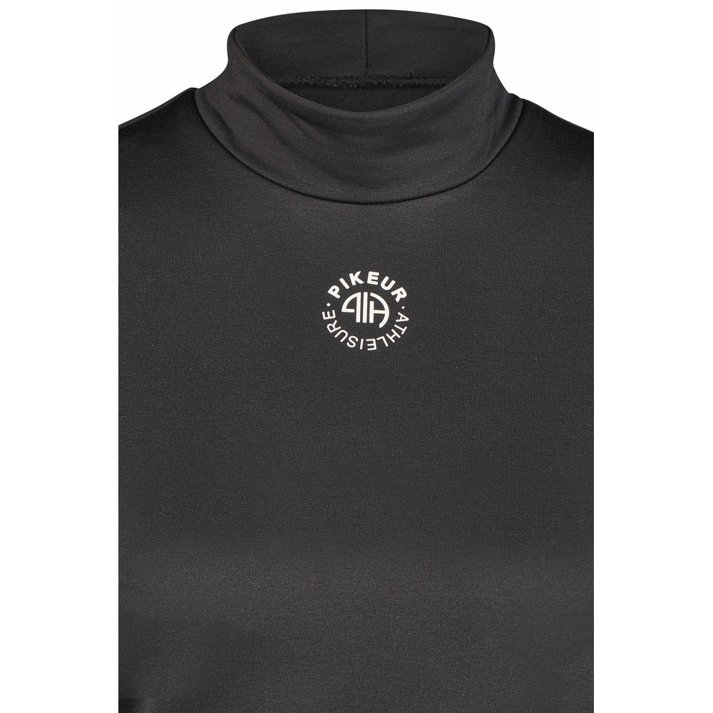 Zimowa Bluzka z Długim Rękawem Rollneck Athleisure Black 2024 Pikeur